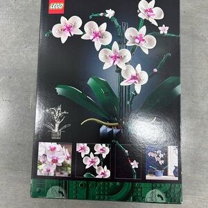 Lego Orchid Building Set - Green and Pink